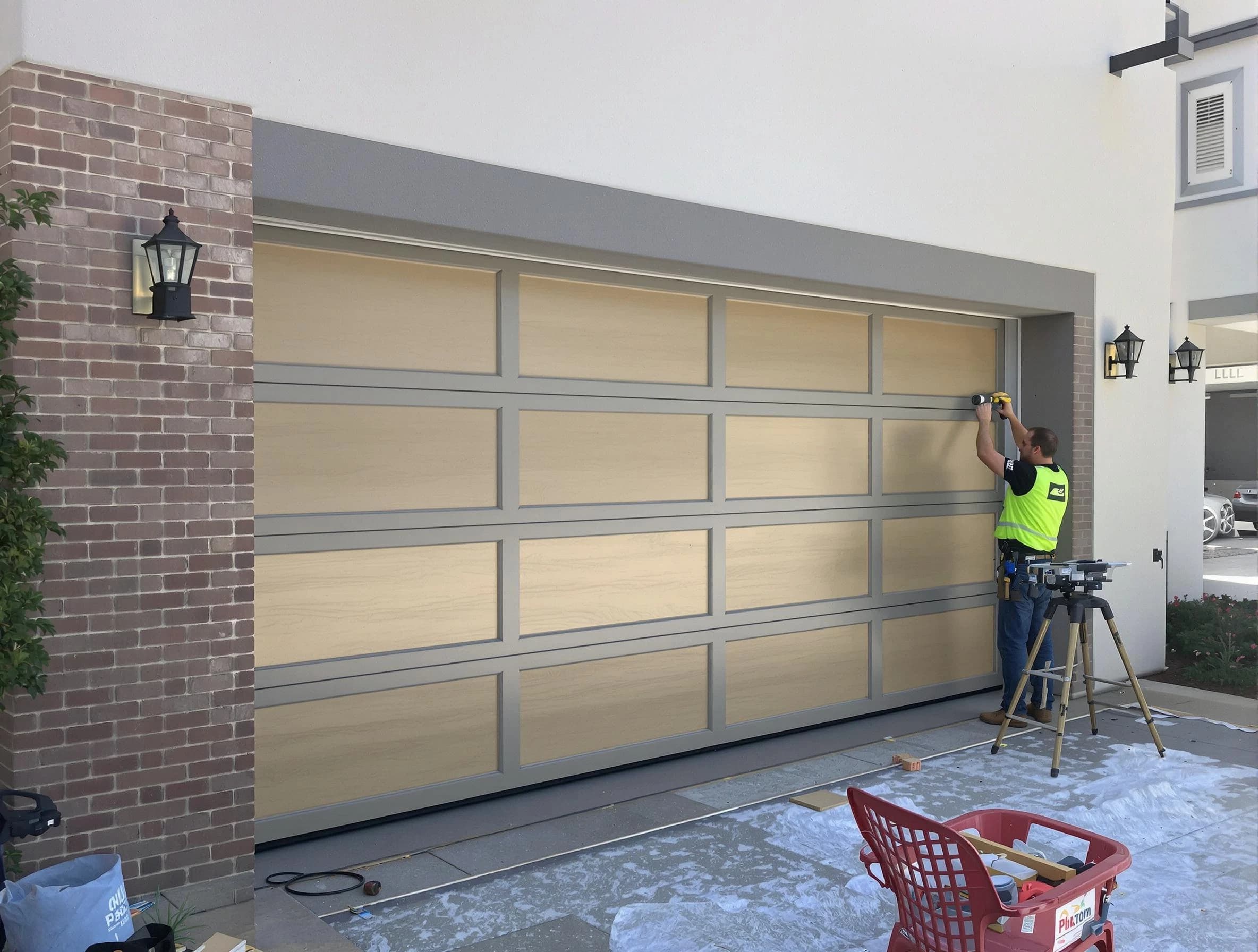 Garage door replacement service by Alabaster Garage Door Repair in Alabaster