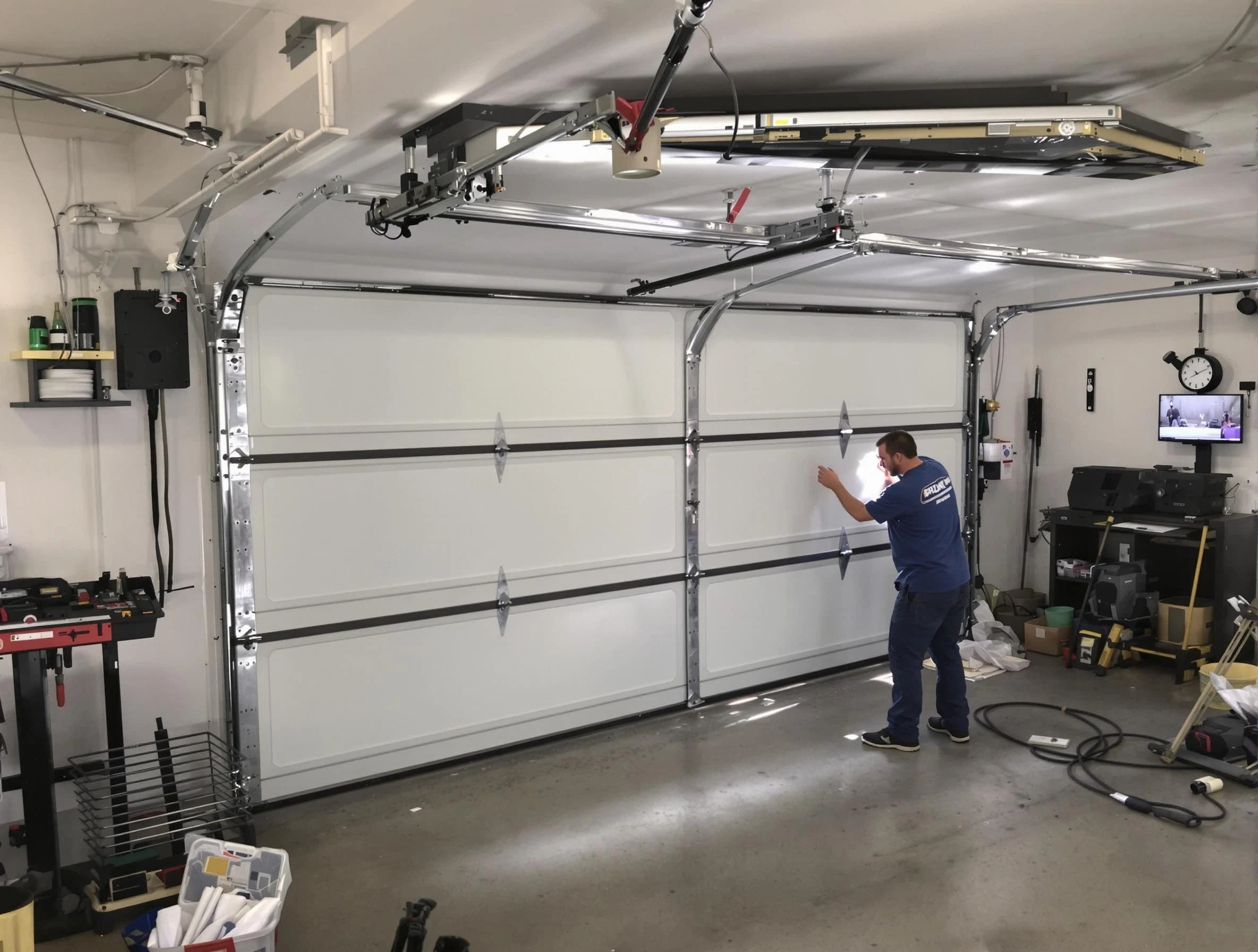 Professional garage door repair service by Alabaster Garage Door Repair in Alabaster
