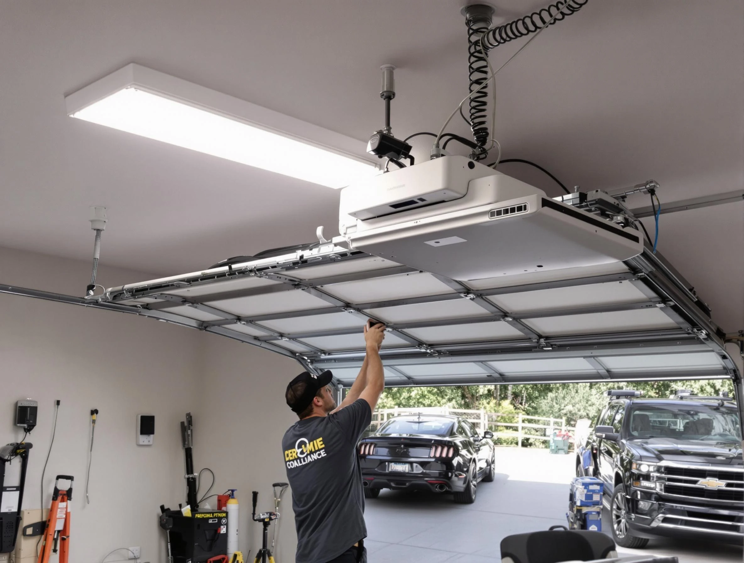 Garage Door Opener Installation in Alabaster