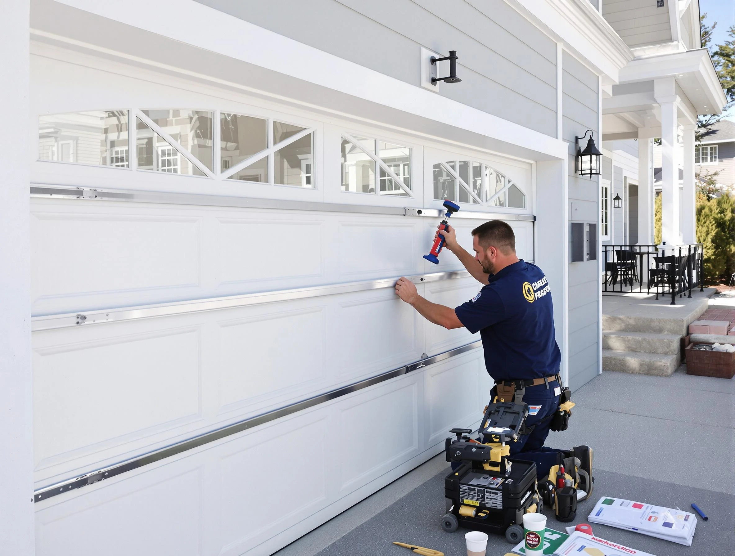 Professional garage door installation by Alabaster Garage Door Repair in Alabaster
