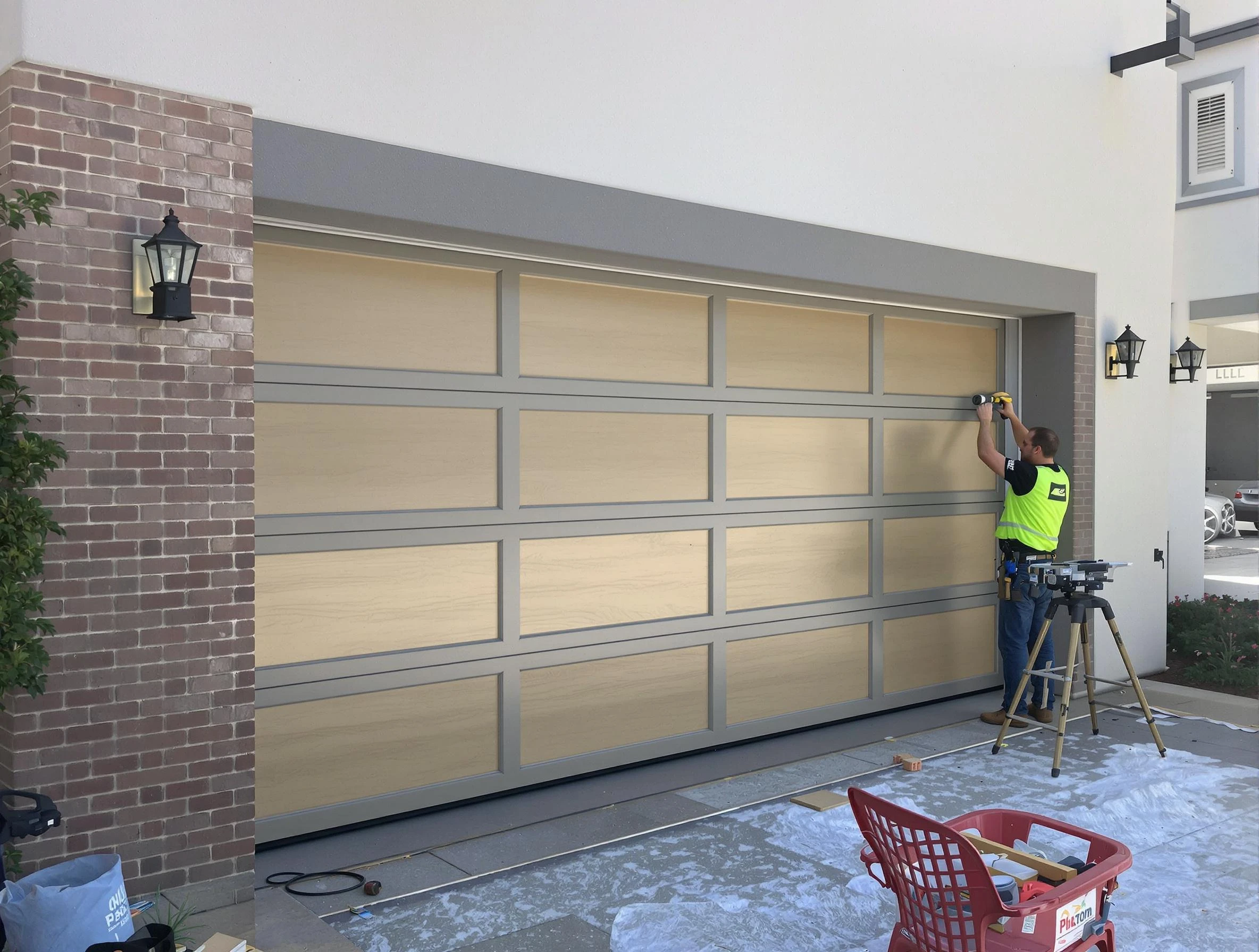 Garage door replacement service by Alabaster Garage Door Repair in Alabaster