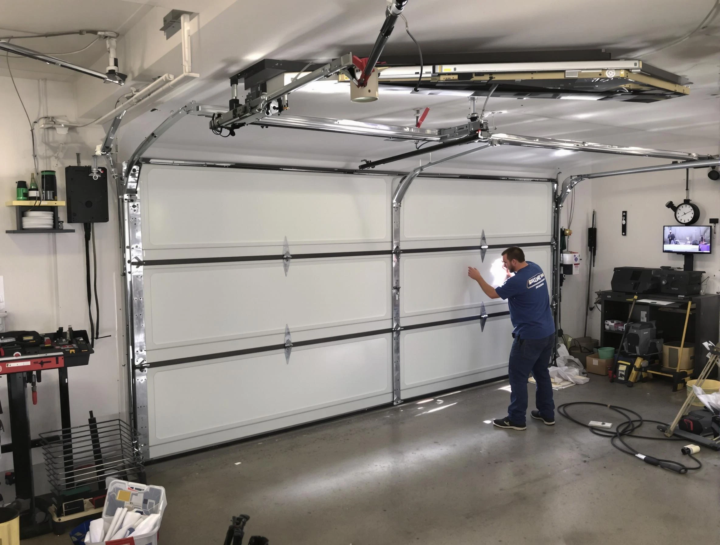 Professional garage door repair service by Alabaster Garage Door Repair in Alabaster